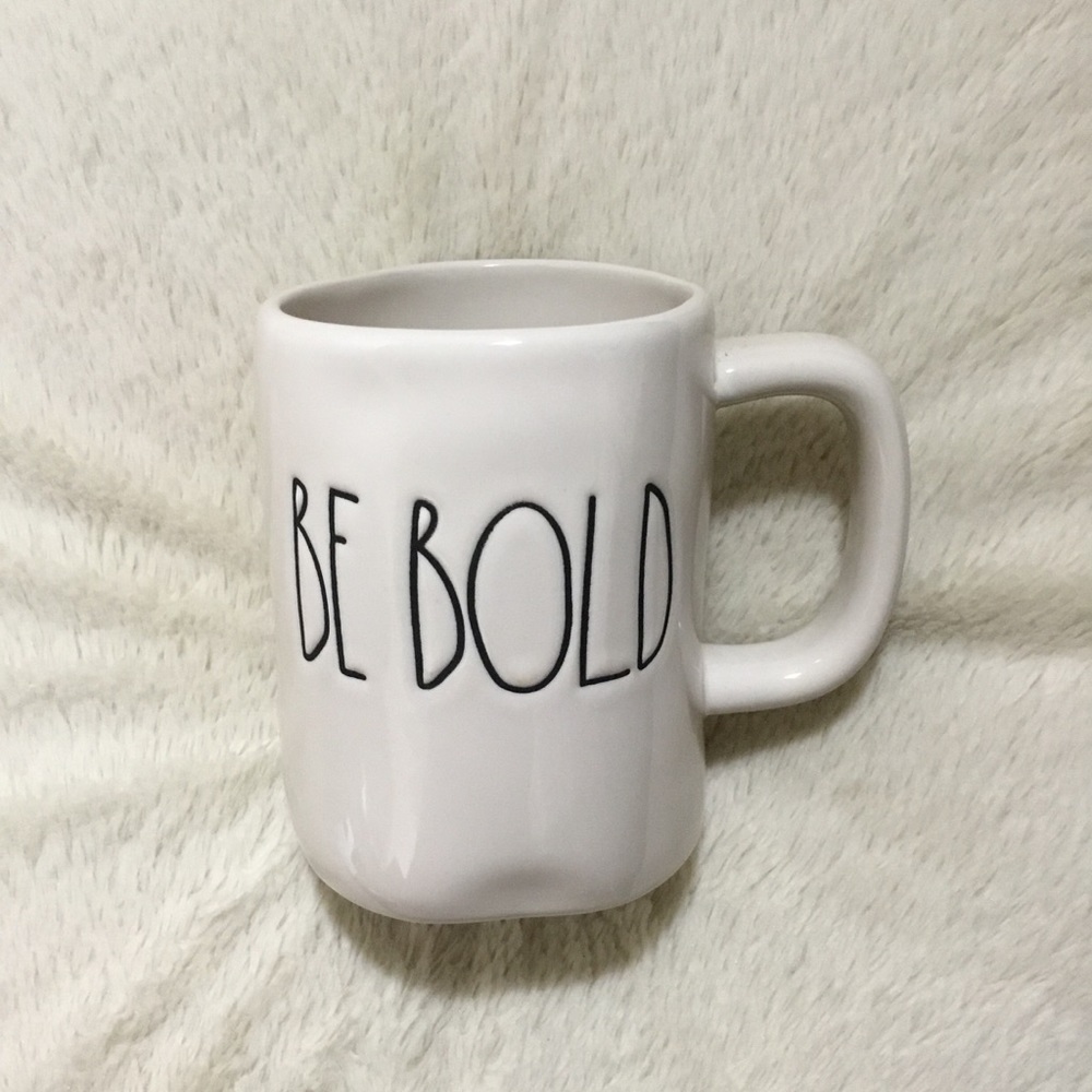 Rae Dunn BE BOLD Ceramic Mug NWT New